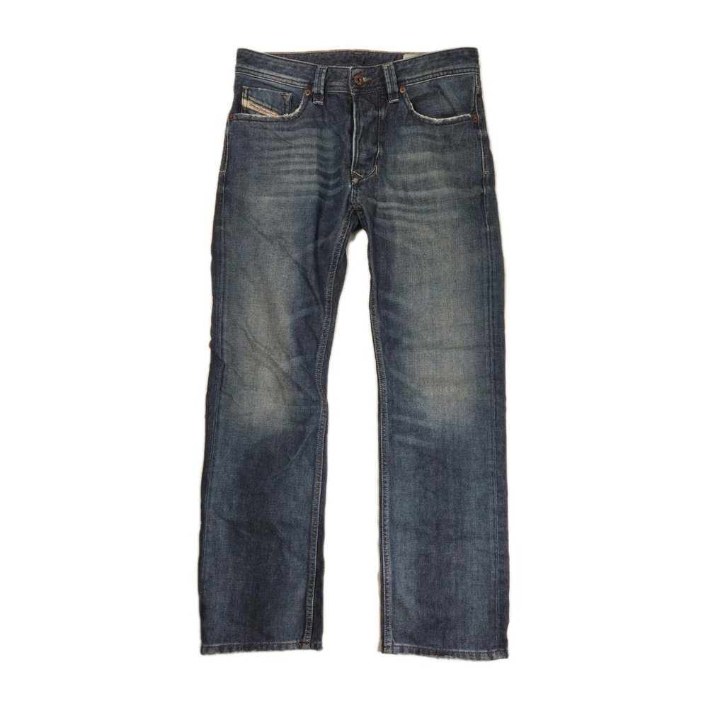 Diesel Larkee Regular Straight Jeans Size 29x30 Med Wash Blue Denim Fits 32×30